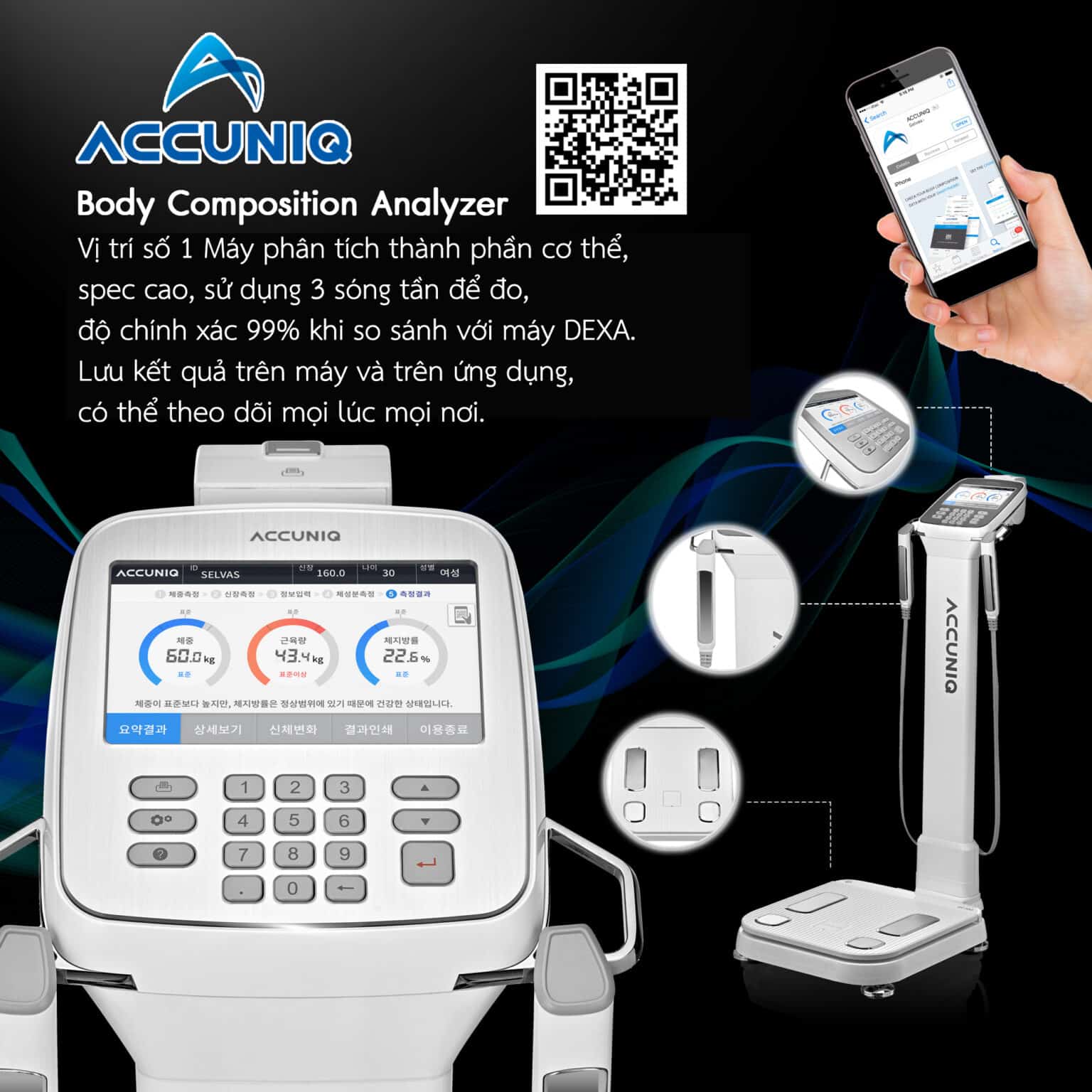 Body Composition Analyzer ACCUNIQ